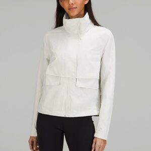 Lululemon Always Effortless Jacket Size 4 Color: Bone